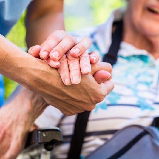 Professional nurse from Staff Relief Inc. providing compassionate healthcare support